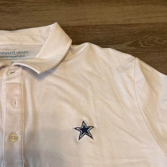 Vineyard Vines Edgartown Polo Shirt Dallas Cowboys - Picture 2 of 3